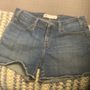 Levi cutoff shorts
